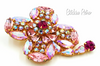 Kramer Vintage Rhinestone Brooch at bitchinretro.com
