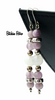 Bohemian Amethyst and Quartz Earrings at bitchinretro.com