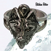 1995 EJC Wolf Ring With Game Of Thrones Vibe at bitchinretro.com