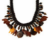Hand Carved Safari Themed Vintage Necklace at bitchinretro.com