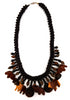 Hand Carved Safari Themed Vintage Necklace at bitchinretro.com