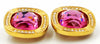 S.A.L. Swarovski Crystal Vintage Earrings at bitchinretro.com