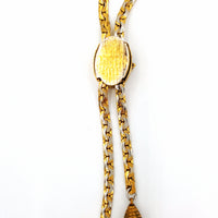 Goldette Angel Vintage Lariat Necklace at bitchinretro.com