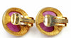 Kramer Vintage Jewelry Set With Lavender Necklace Bracelet Earrings