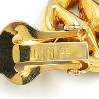 Vintage Bogoff Rhinestone Earrings at bitchinretro.com
