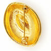 Swarovski Crystal Vintage Sapphire Blue Marquise Brooch at bitchinretro.com