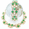 Marboux Vintage Necklace and Bracelet Set at bitchinretro.com