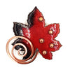 Matisse/Renoir Mid Century Modern Maple Leaf Brooch at bitchinretro.com