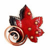 Matisse/Renoir Mid Century Modern Maple Leaf Brooch at bitchinretro.com