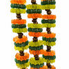 West Germany Beaded Necklace & Earring Set With Fall Leaf Brooch at bitchinretro.com