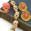 Skull Lovers Halloween Jewelry Lot at bitchinretro.com