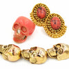Skull Lovers Halloween Jewelry Lot at bitchinretro.com