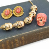 Skull Lovers Halloween Jewelry Lot at bitchinretro.com