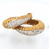 Panetta Vintage Brutalist Hoop Earrings at bitchinretro.com