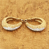 Panetta Vintage Brutalist Hoop Earrings at bitchinretro.com