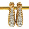 Panetta Vintage Brutalist Hoop Earrings at bitchinretro.com
