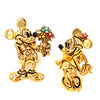 Napier for Disney Vintage Mickie and Minnie Mouse Scatter Pins at bitchinretro.com