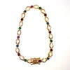 West Germany Necklace With AAi Christmas Tree Brooch at bitchinretro.com