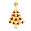 West Germany Necklace With AAi Christmas Tree Brooch at bitchinretro.com