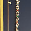 West Germany Necklace With AAi Christmas Tree Brooch at bitchinretro.com