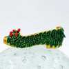 Metropolitan Museum of Art Christmas Holly Shoe Brooch at bitchinretro.com