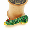 Metropolitan Museum of Art Christmas Holly Shoe Brooch at bitchinretro.com