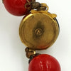 Art Angel Brooch With Christmas Tree Pin and Beaded Necklace at bitchinretro.com