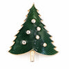 Art Angel Brooch With Christmas Tree Pin and Beaded Necklace at bitchinretro.com