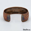 Artisan Gilbert Begay Copper Cuff Bracelet at BitchinRtro.com