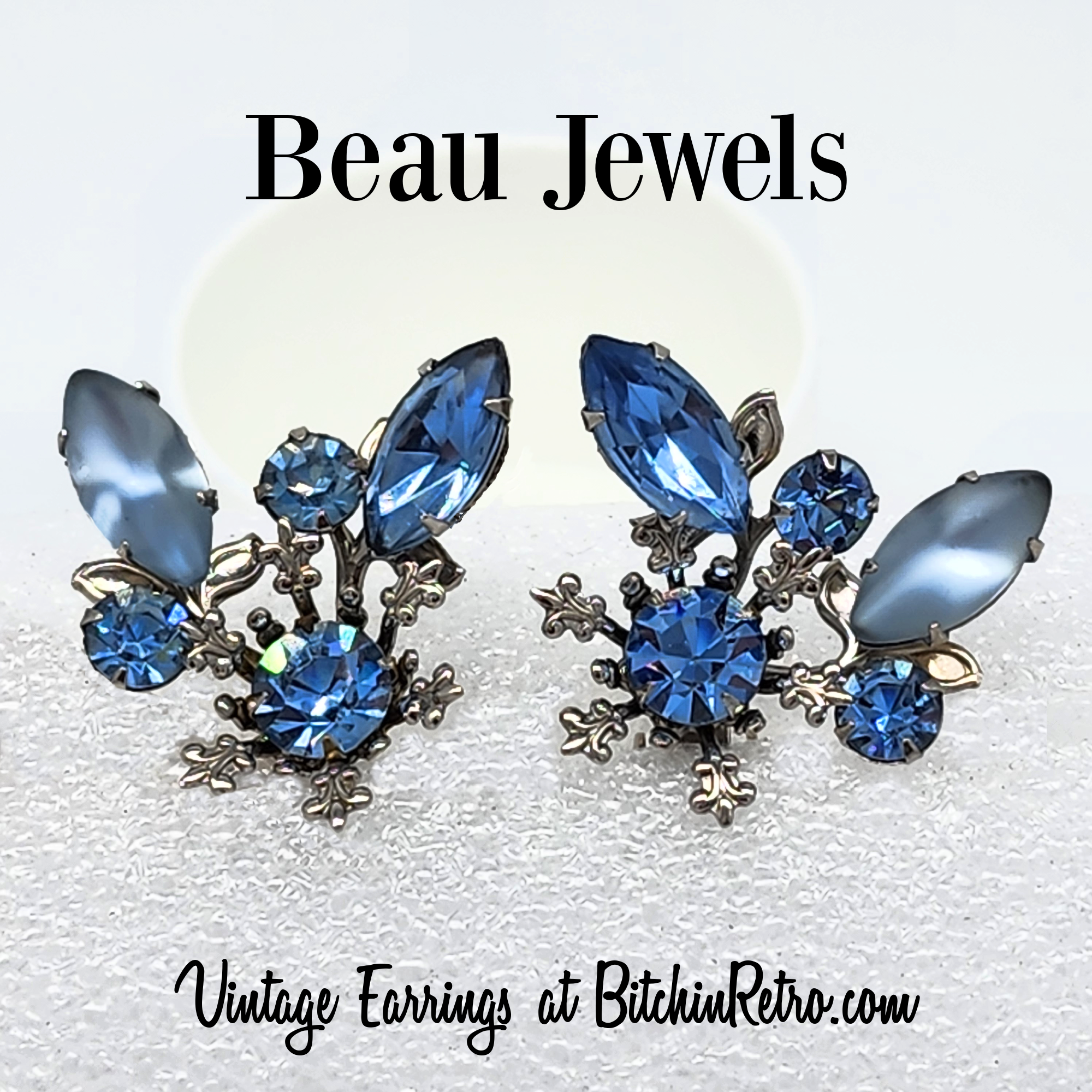 【VINTAGE HOLLYWOOD】Breeze Bell Earrings_VH2536EA001M 38 Bezel Diamond Climber Earrings in 14k Yellow Gold