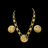 CTN USA Celestial Vintage Necklace and Earring Set