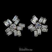 Vintage Austrian Crystal Earrings at BitchinRetro.com