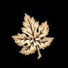 Vintage Crown Trifari Maple Leaf Brooch for Sale at BitchinRetro.com