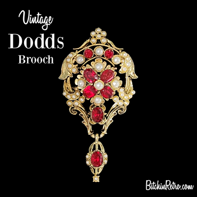 Dodds Vintage Brooch at BitchinRetro.com