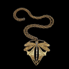 Lisner Vintage Dragonfly Pendant Necklace