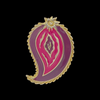 MJent Vintage Paisley Enameled Brooch for Sale at BitchinRetro.com