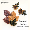 Maple Leave Brooch and Earring Set Available for Sale at BitchinRetro.com