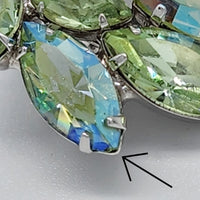 Vintage Weiss Rhinestone Earrings at BitchinRetro.com