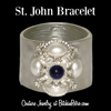 St. John Couture Maltese Cross Bracelet