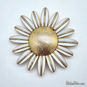 Vintage Avon Daisy Perfume Locket Brooch