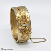 Vintage Coro Pegasus Cuff Bracelet at BitchinRetro.com