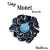 Vintage Monet Flower Brooch for Sale at BitchinRetro.com