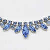 Vintage Baby Blue Rhinestone Necklace for Sale at BitchinRetro.com