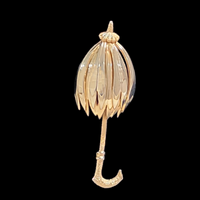 Vintage Capri Umbrella or Parasol Brooch for Sale ay BitchinRetro.com