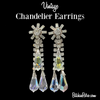 Vintage Chandelier Earrings for Sale at BitchinRetro.com