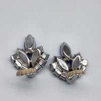 Vintage Sarah Coventry Blue Lagoon Juliana Rhinestone Earrings for Sale at BtchinRetro.com