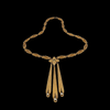 Vintage Crown Trifari Tassel Statement Necklace for Sale at BitchinRetro.com