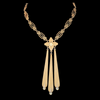 Vintage Crown Trifari Tassel Statement Necklace for Sale at BitchinRetro.com