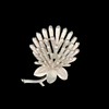 Vintage Crown Trifari thistle brooch for sale at BitchinRetro.com.