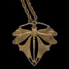 Lisner Vintage Dragonfly Pendant Necklace